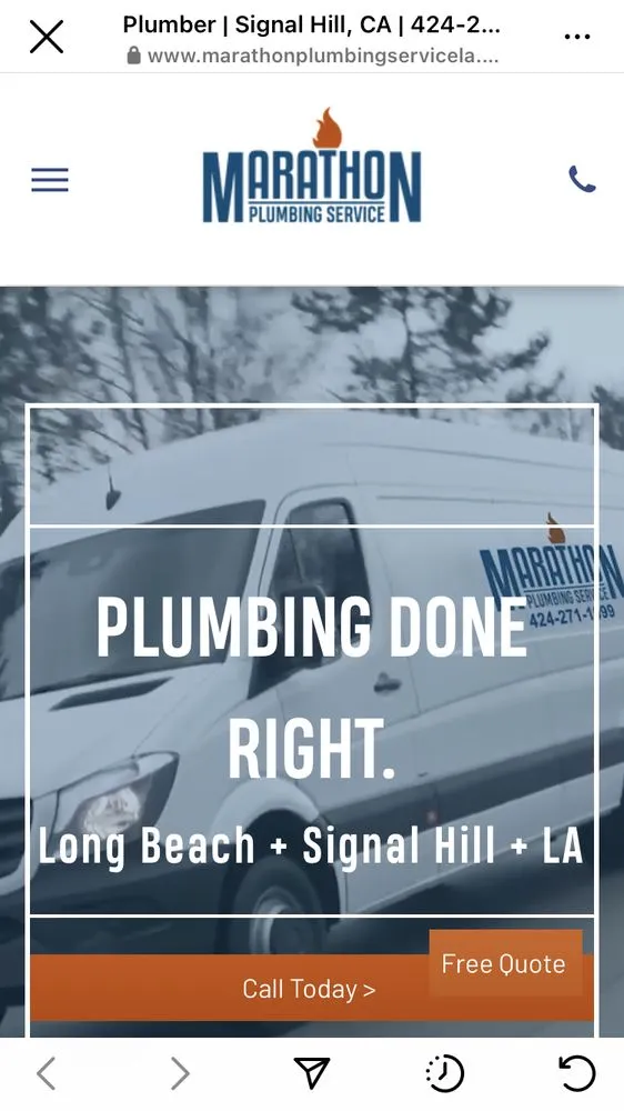 Emergency leak detection for homes in Signal Hill, CA by Marathon Plumbing & Rooting