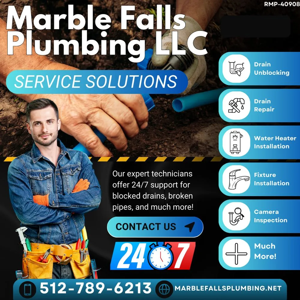Reliable emergency plumbing service in Spicewood, TX - Marble Falls Plumbing