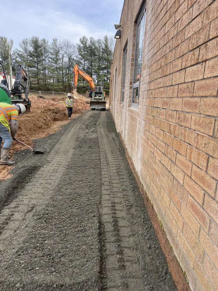 Slide of Marcia Excavating