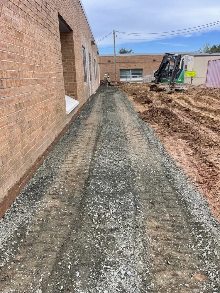 Slide of Marcia Excavating