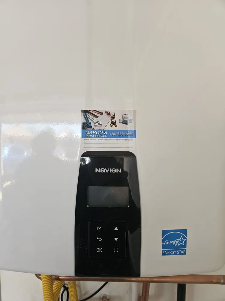 Slide of Marco's Tankless