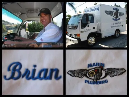 Marin Plumbing Logo