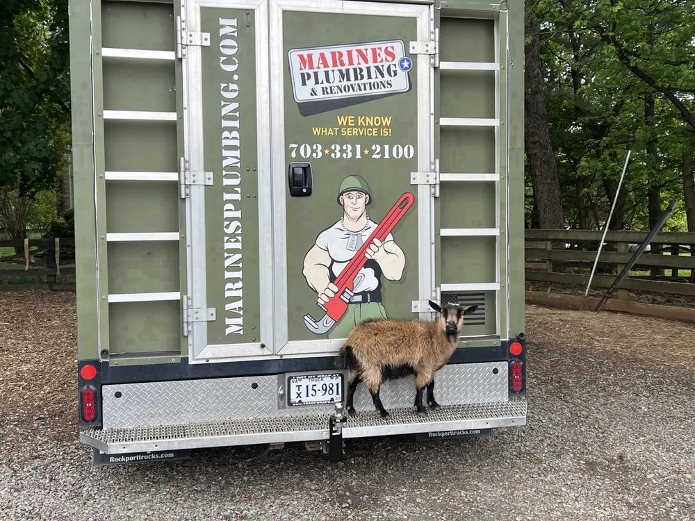 Slide of Marines Service Co.