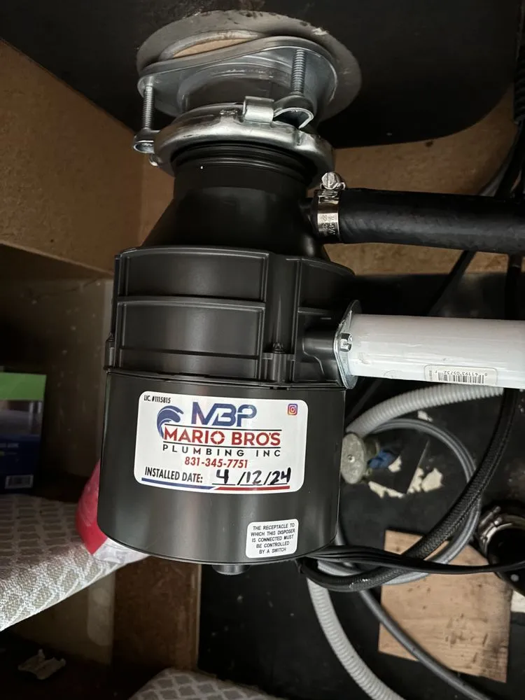 Slide of Mario Bros Plumbing