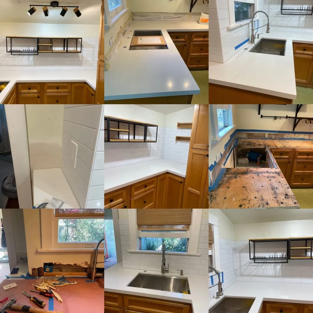 Slide of Mario Brothers plumbing & construction