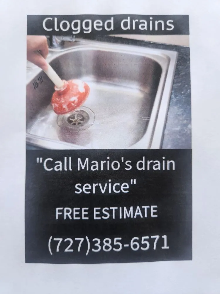 Slide of Mario's Drain Clearing and Water Treatment Services