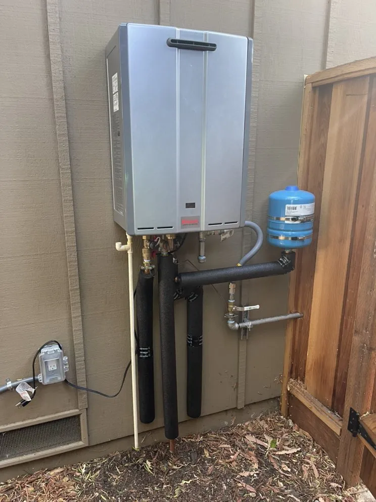 Quality water heater service in Redwood City, CA by Mario's Plumbing And Drains
