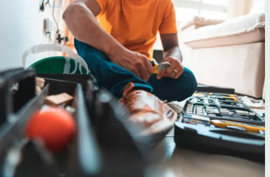 Slide of Mario's Plumbing