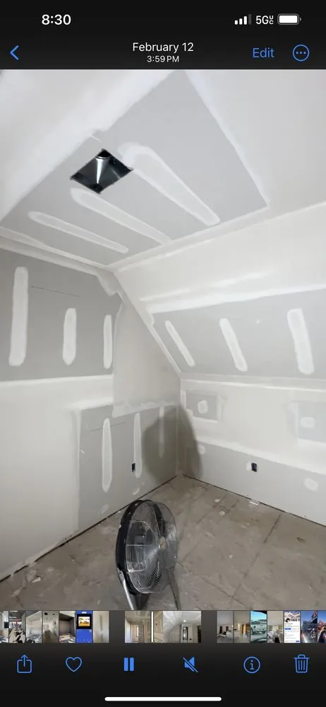 Slide of Mario’s Pro Drywall