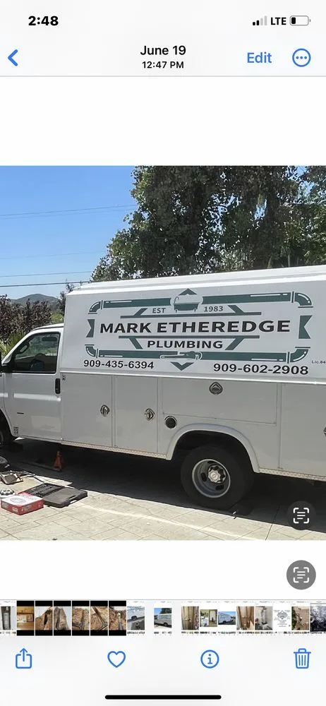 Slide of Mark Etheredge Plumbing