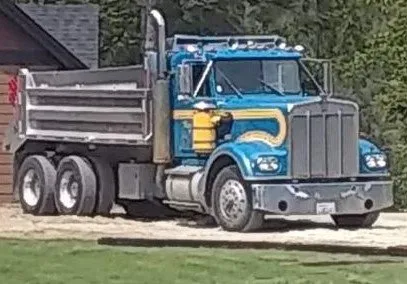 Slide of Mark Evans Trucking