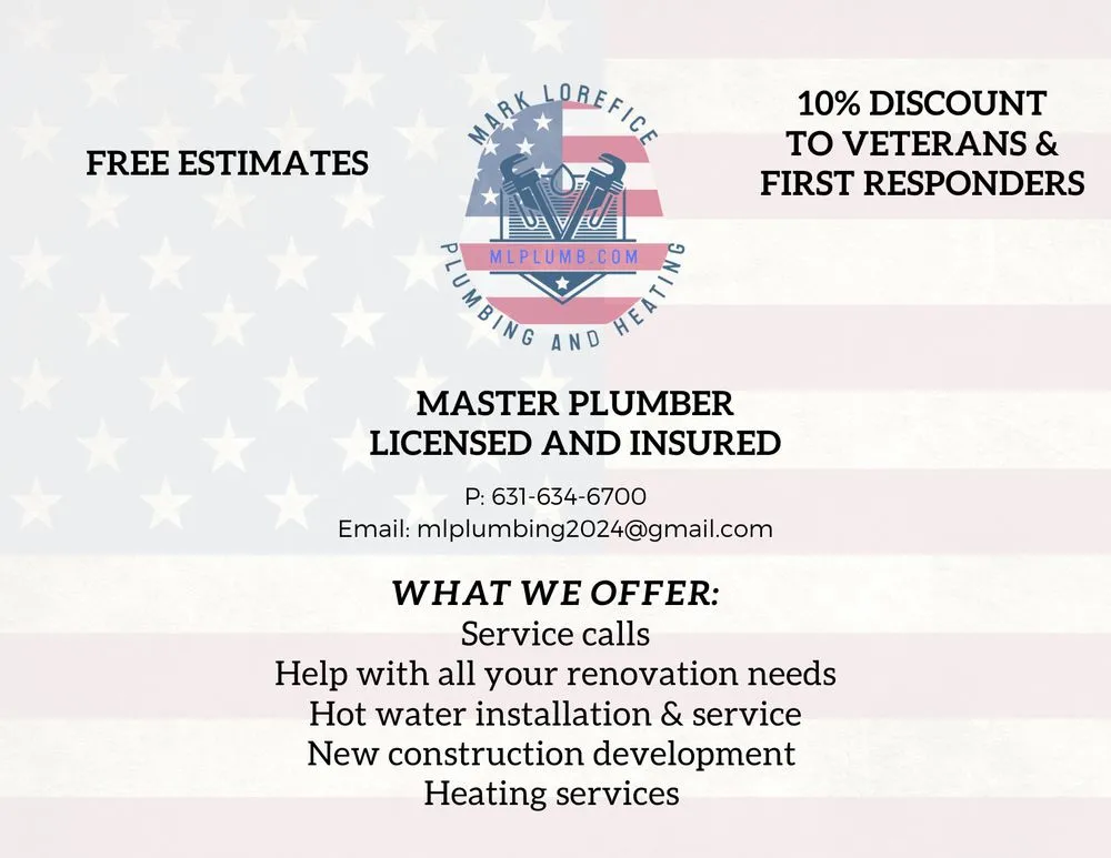 Slide of Mark Lorefice Plumbing and Heating