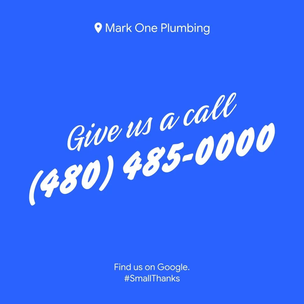 Slide of Mark One Plumbing
