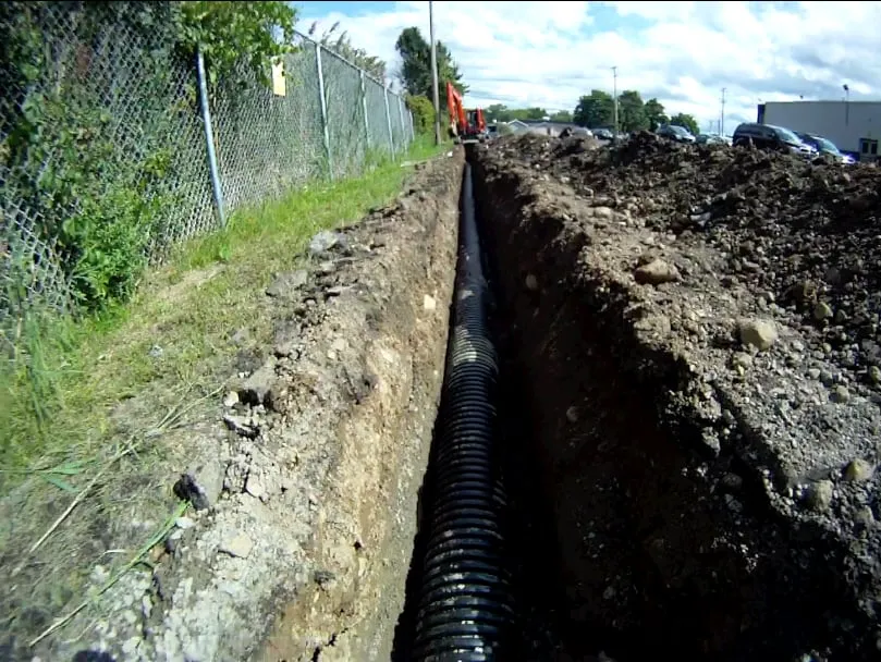 Slide of Mark porretta excavating