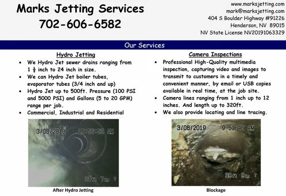 Mark's Jetting Services Logo