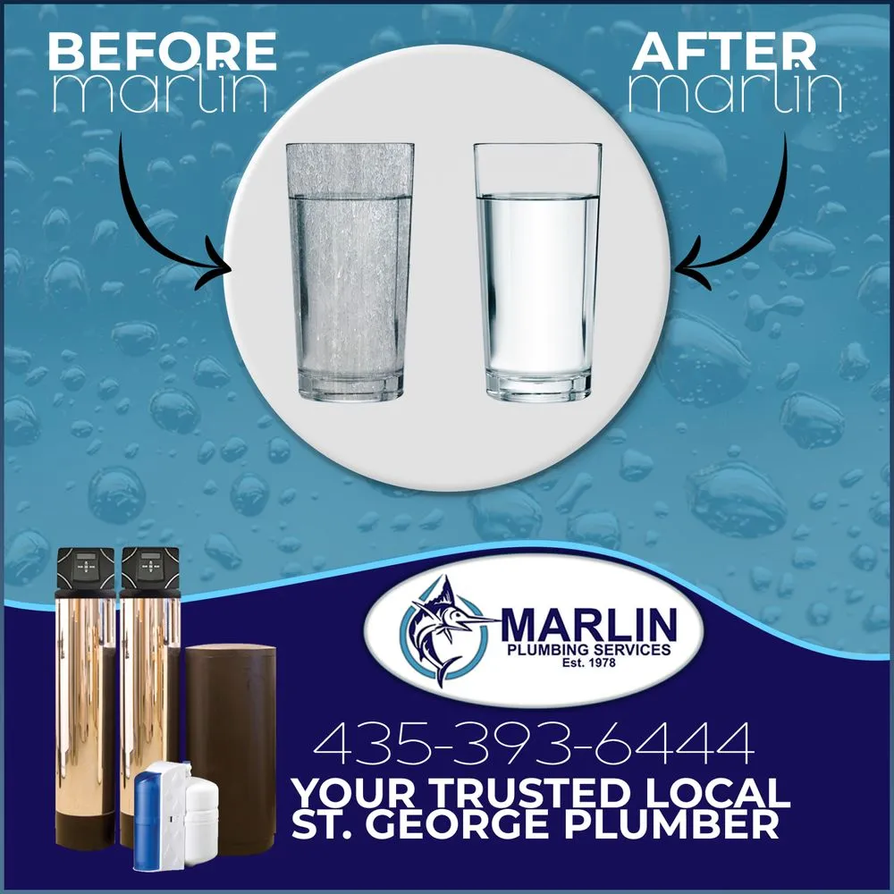 Professional drain cleaning experts serving St. George, UT - Marlin Plumbing Heating and Air