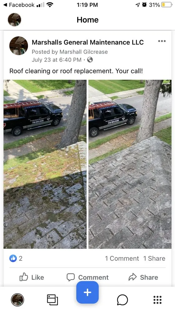 Slide of Marshalls General Maintenance