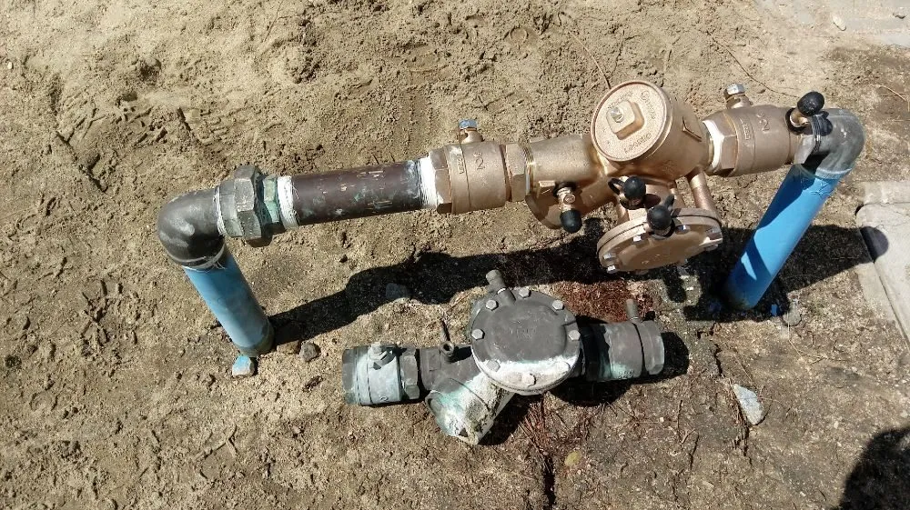 Slide of Martin Fire and Backflow