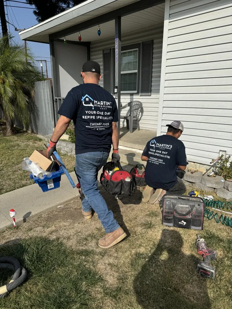 Trusted water heater service experts serving Whittier, CA - Martin's Repipe and Plumbing