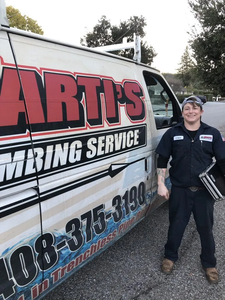 Slide of Marti’s Plumbing Service