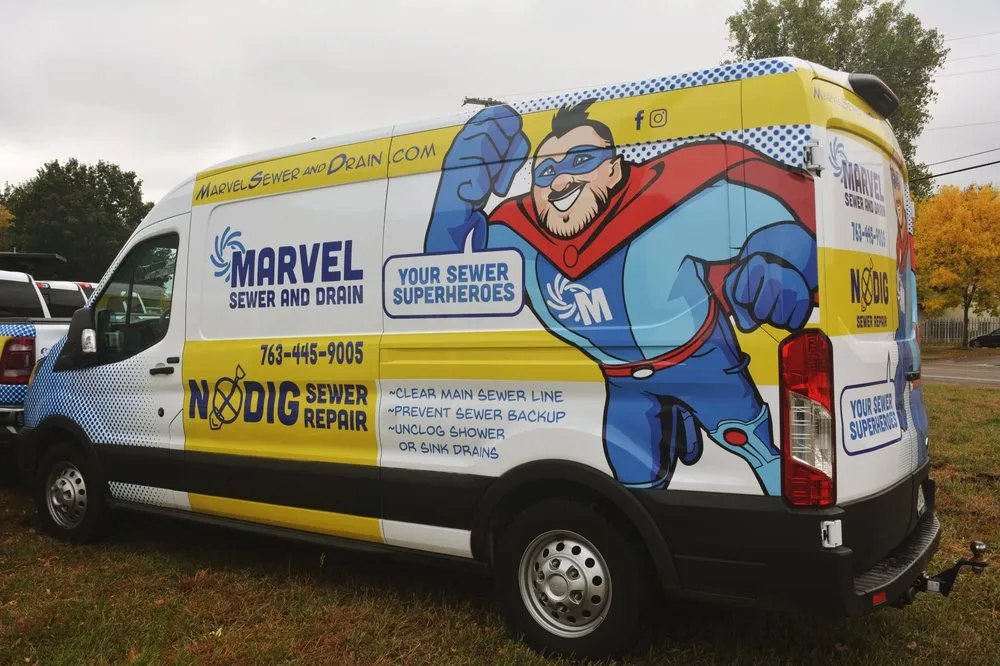 Slide of Marvel Sewer and Drain