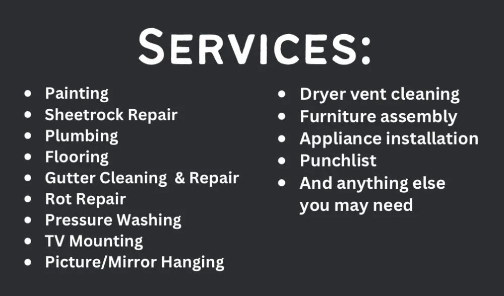 Slide of Masonboro Repairs and Maintenance