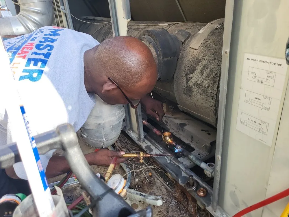 Expert pipe repair in The Woodlands, TX by Master AC and Heat