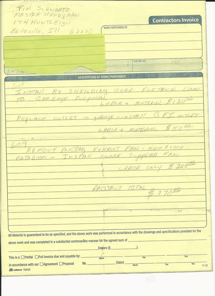 Slide of Master Handyman