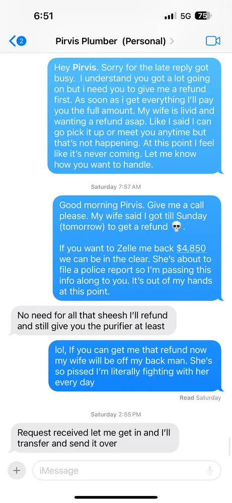 Slide of Master Plumbers & Drain