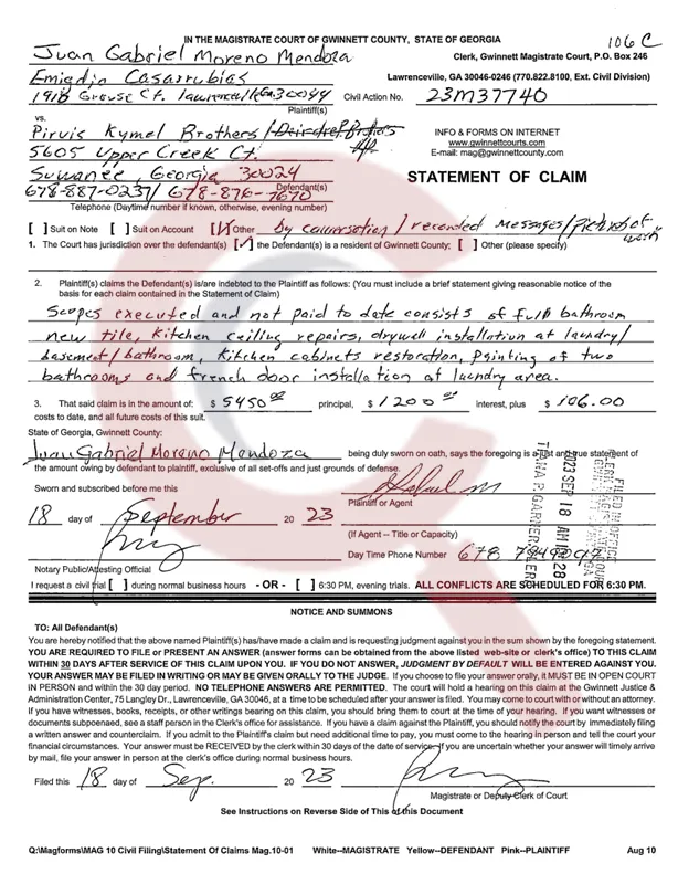 Slide of Master Plumbers & Drain