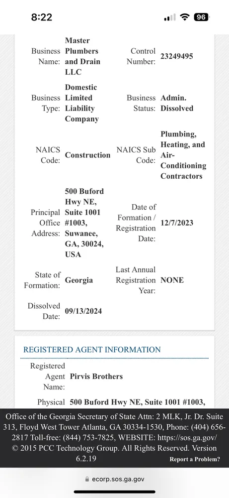 Slide of Master Plumbers & Drain