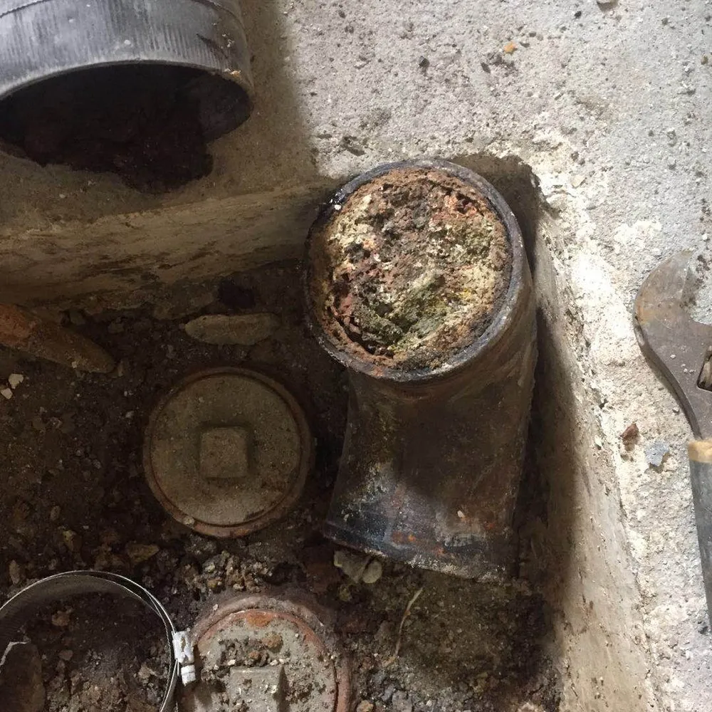 Slide of Master Sewer and Piping