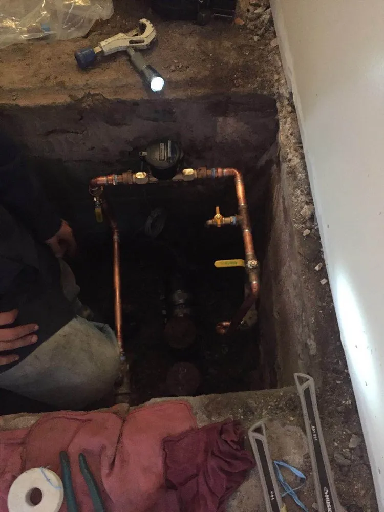 Slide of Master Sewer and Piping