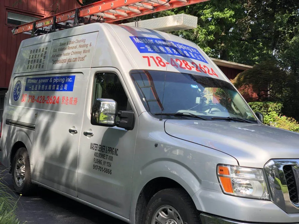 Slide of Master Sewer and Piping