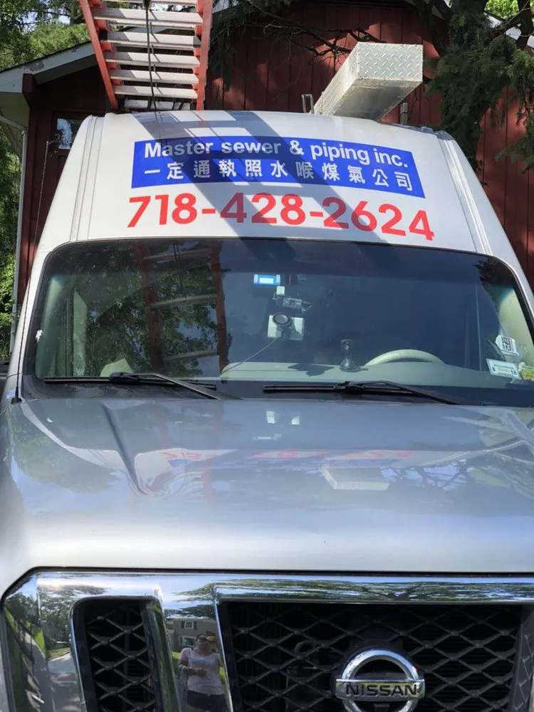 Slide of Master Sewer and Piping