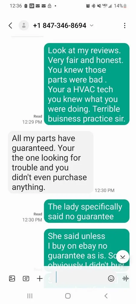 Slide of Master Tech, HVAC
