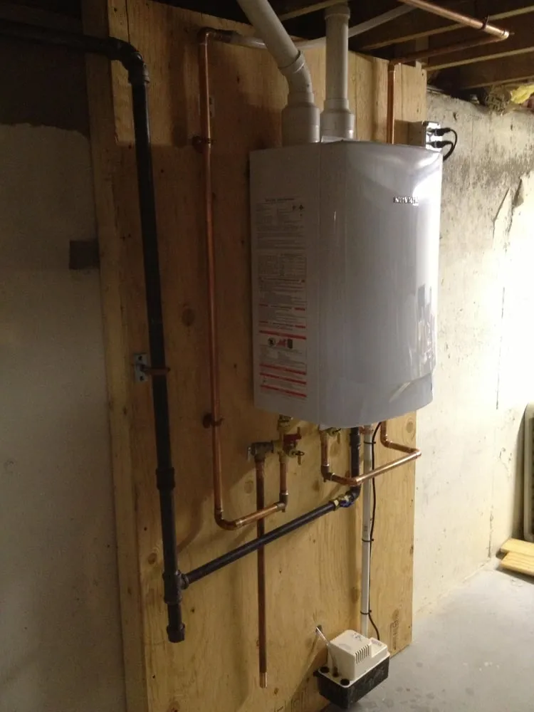 Top-rated water heater service for homes in East Falmouth, MA by Master Tech Plumbing
