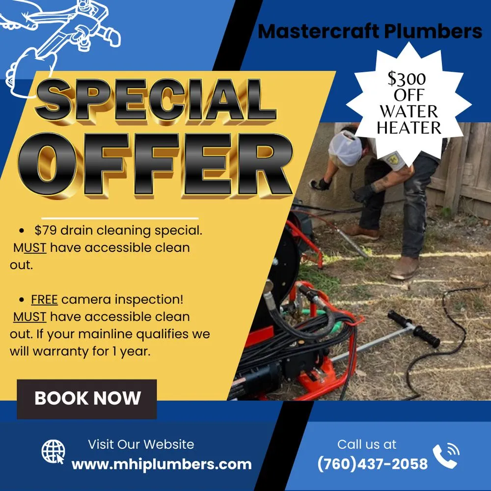 Slide of MasterCraft Plumbers