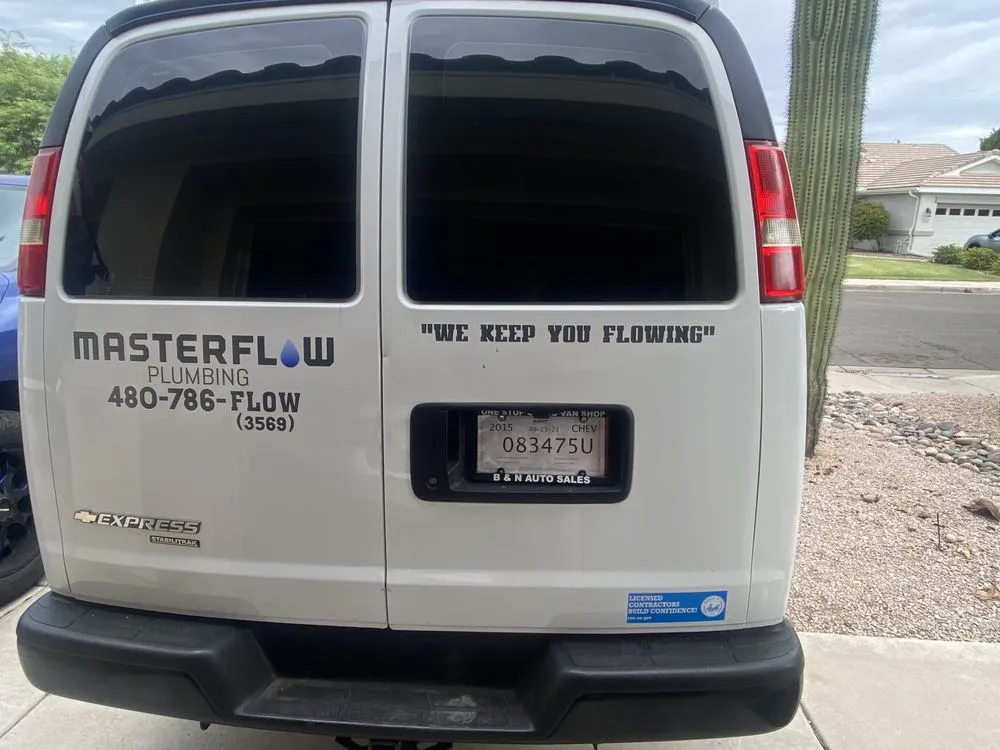 Slide of Masterflow Plumbing