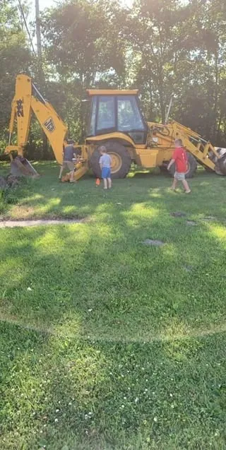 Slide of Masters Excavating & Septic