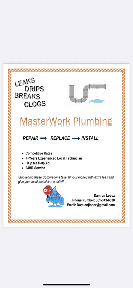 Slide of MasterWork Plumbing