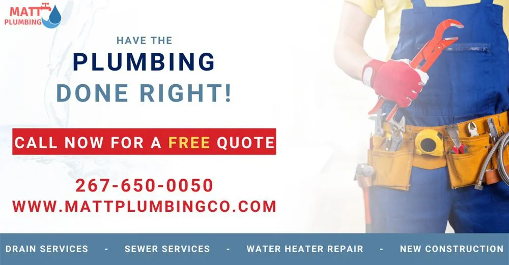 Slide of Matt Plumbing & Drain Cleaning