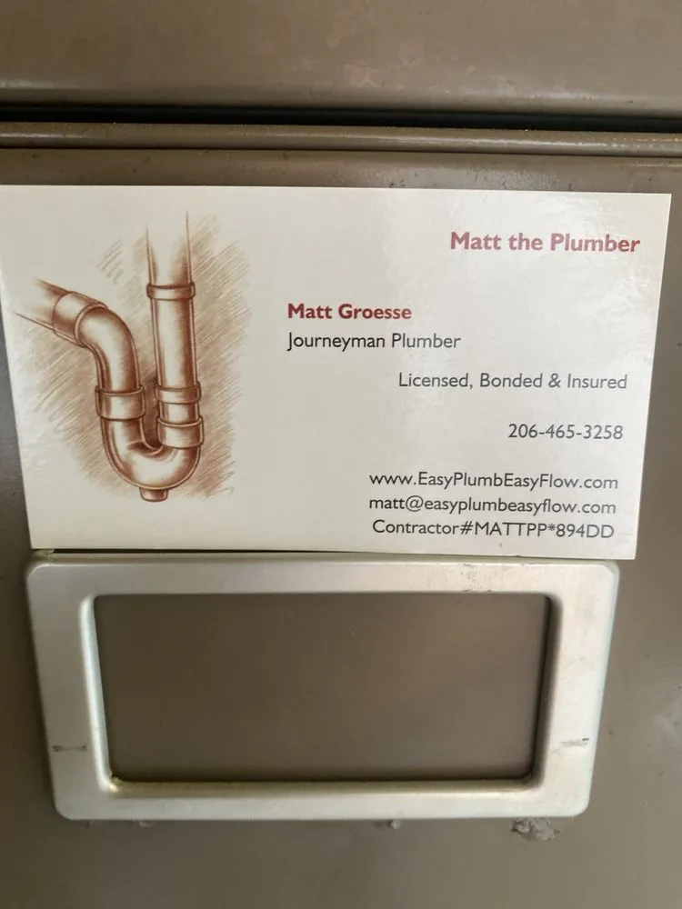 Slide of Matt the Plumber