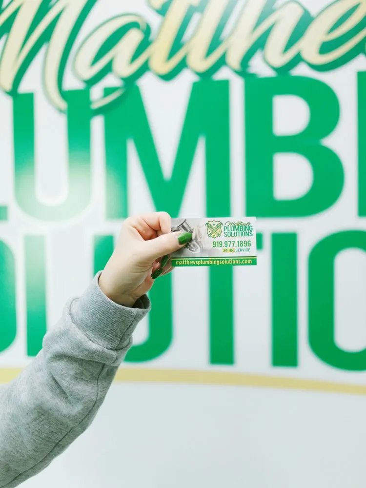 Slide of Matthew's Plumbing Solutions