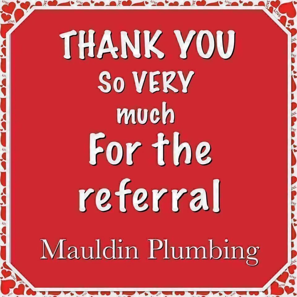 Slide of Mauldin Plumbing