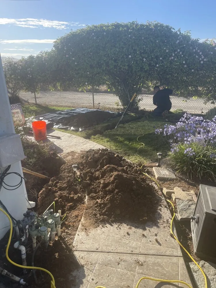 Slide of Maverick Plumbing Technicians