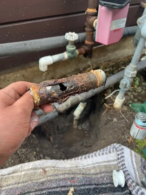 Slide of Maverick Plumbing Technicians