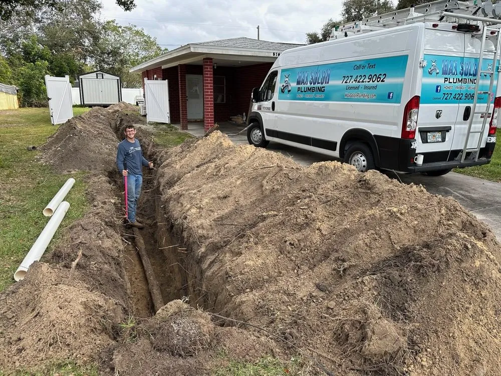 Slide of Max Solon Plumbing