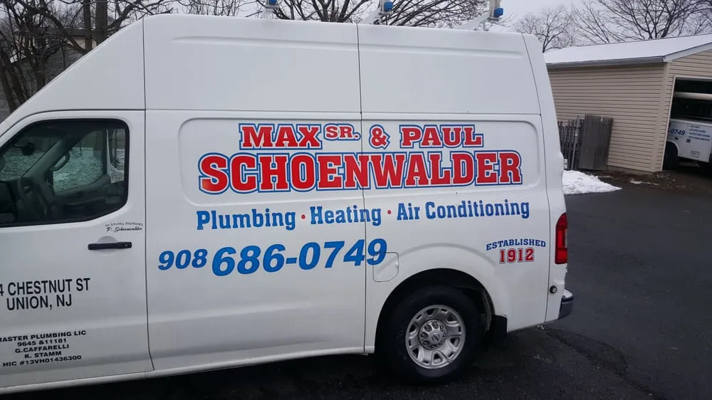 Slide of Max Sr. & Paul Schoenwalder Plumbing Heating Air Conditioning