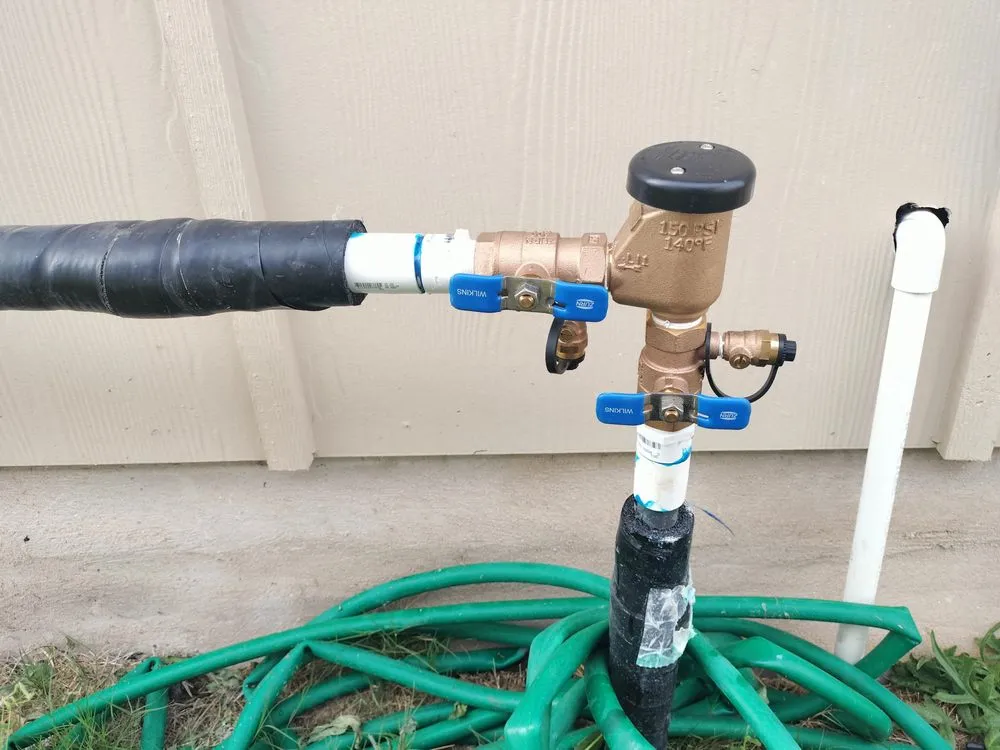 Slide of MaXen Backflow Testing